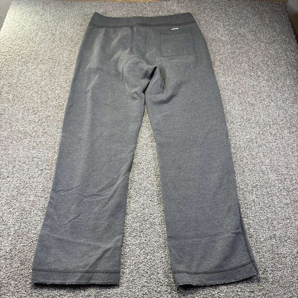 Aeropostale Sweatpants Womens Medium Gray Fleece Logo Pants Drawstring Y2K Fem - Picture 8 of 8